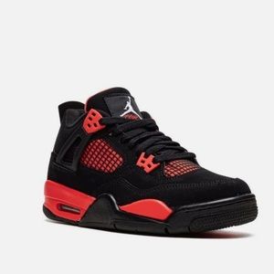 Kids Jordan 4 Retro - Red Thunder